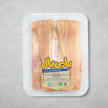 تصویر گوشت فیله شده ماهی قزل آلا تازه 900 گرمی